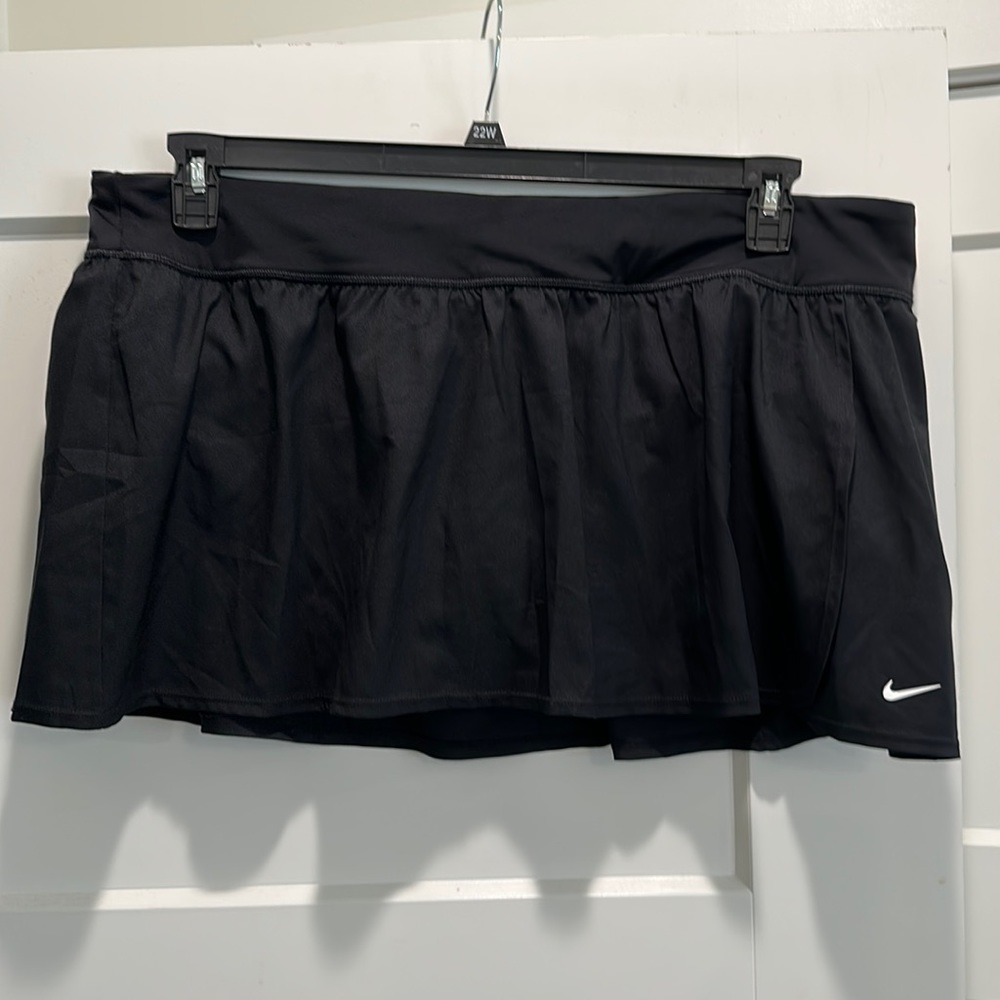 Nike Black 3X swim skirt